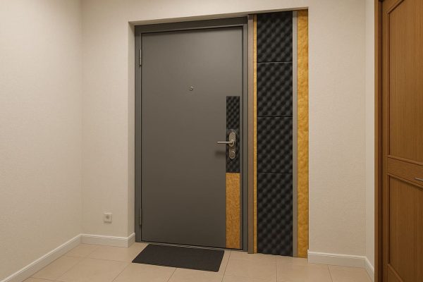 Как сделать звукоизоляцию входной двери /